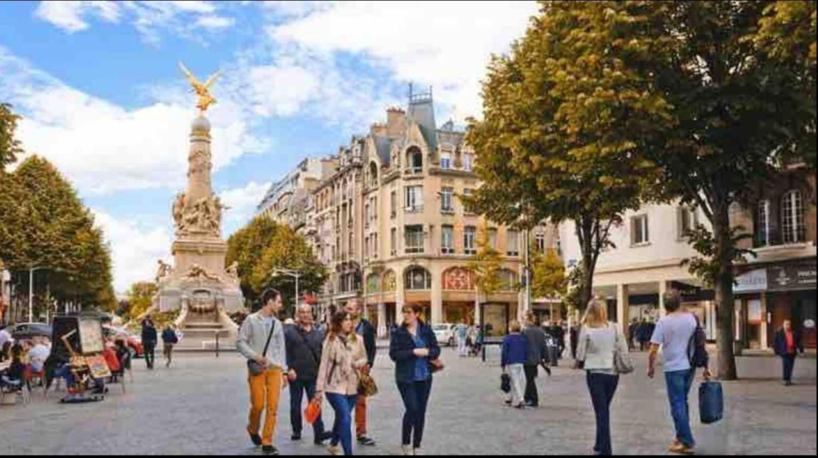 Coeur De Reims Logement Entier Appartement Buitenkant foto